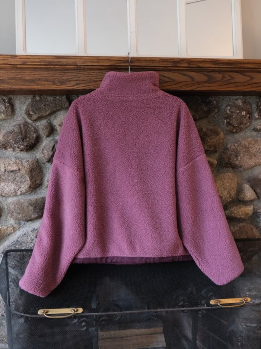 cotopaxi Lavender Half-Zip Sherpa Pullover - Picture 2 of 4
